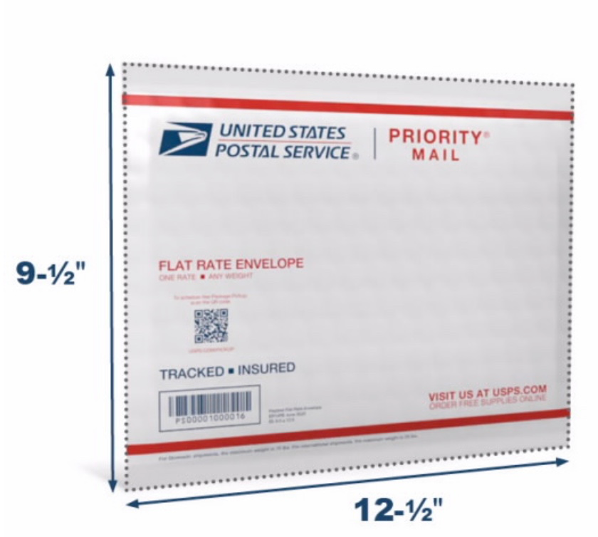 PRIORITY MAIL FLAT RATE PADDED ENVELOPES, PACK OF 10