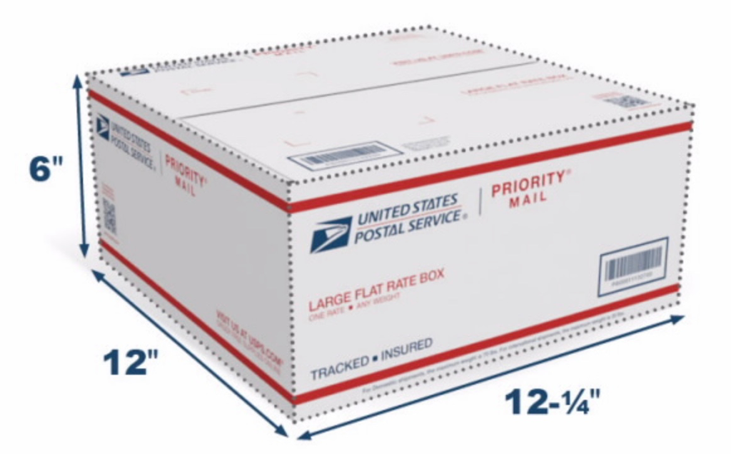 PRIORITY MAIL FLAT RATE LARGE BOX CS-25
