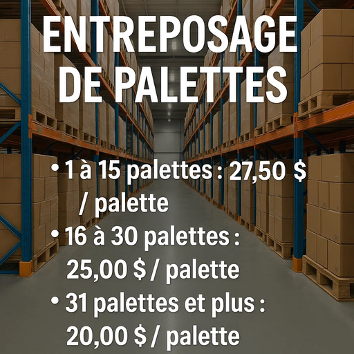 PALLET STORAGE SERVICE